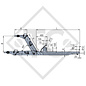 Zugeinrichtung ZAV 2.7-4 mit Auflaufeinrichtung AE 2.7-1 A höhenverstellbar, mit Deichselprofil 1860 bis 2700kg, 47.43.470.086