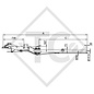 Auflaufeinrichtung vierkant Typ 161 S - K26-S mit Deichselprofil seitlich schwenkbar 950 bis 1600kg