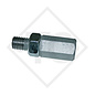 Brake rod adapter M12 on M10