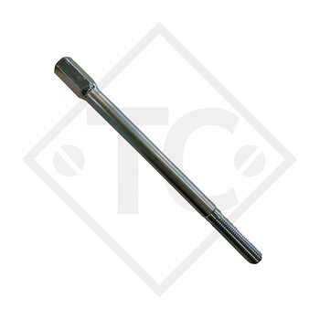 Support de tringle M12, arrière