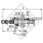 Overrun device V type ZAF 3.5-3, 2500 to 3500kg, 48.51.583.002