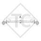 Achse gebremst 1360kg EURO Plus Achstyp DELTA SIN 12-3