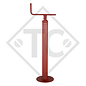 Steady leg, spindle □60mm square, suitable for all trailer types