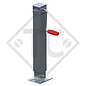 Steady leg, spindle □70mm square, pivoting 90° sideways, 1223191, suitable for all trailer types