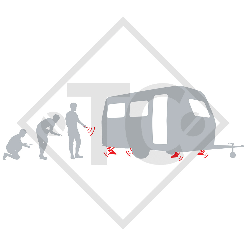 Electronic corner steady system UP4