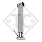 Steady leg, spindle □60mm square, pivoting 90° sideways, 1863473, suitable for all trailer types