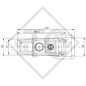 WINTERHOFF Tailgate latch lockable type BVS 60-1, (single kex)