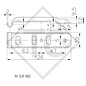 WINTERHOFF Mounting bracket tailgate latch type BVG 10-B, packing unit 180 units