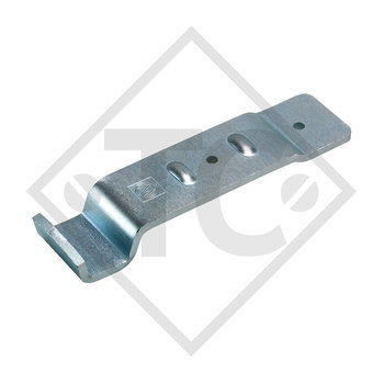 Mounting bracket tailgate latch type BVG 20-B, packing unit 90 units