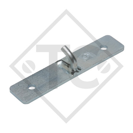 Mounting bracket tailgate latch type BVG 40-A