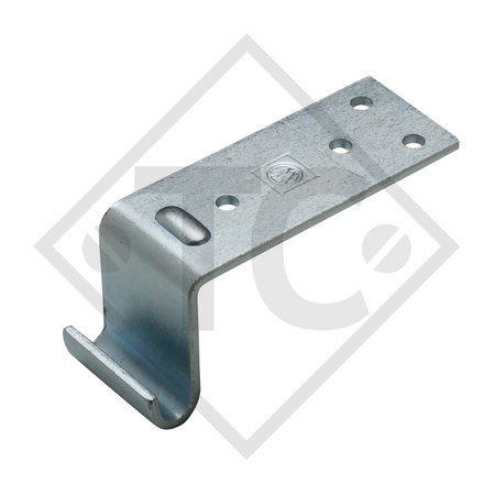 Mounting bracket tailgate latch type BVG 70-A