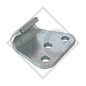 WINTERHOFF Mounting bracket to strap type BVSG 60-A, packing unit 200 units