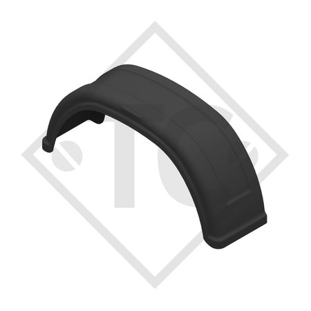 Ailes, solo, plastique sans bavette de protection, type Solo 200