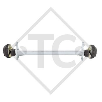 Braked axle 800kg EURO1 axle type B 850-3 - Tabbert T B 320