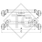 Assale frenato 1350kg EURO1 tipo di assale B 1200-6 - FITZEL EURO 2200 ZW