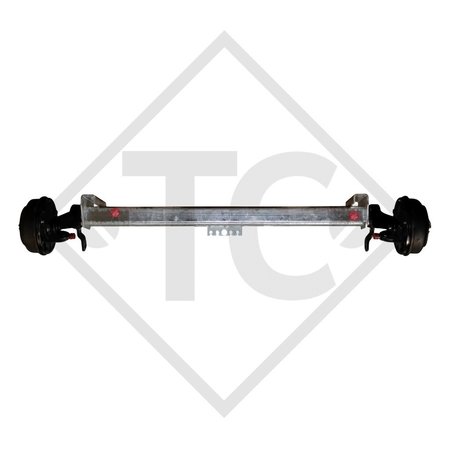 Assale frenato SWING 1350kg tipo di assale CB 1355, 46.25.379.126