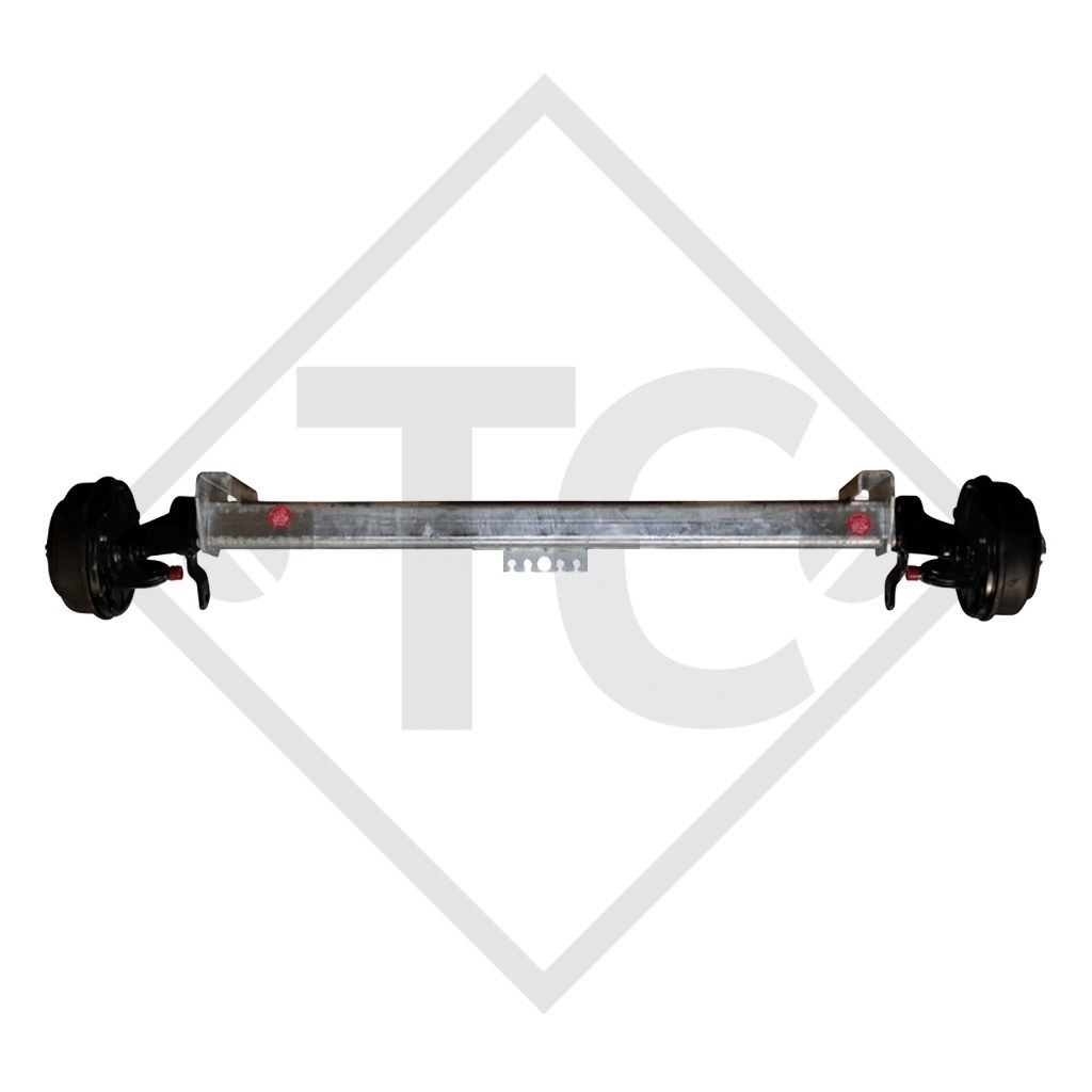 Braked axle 1350kg SWING axle type CB 1355, 46.25.379.126