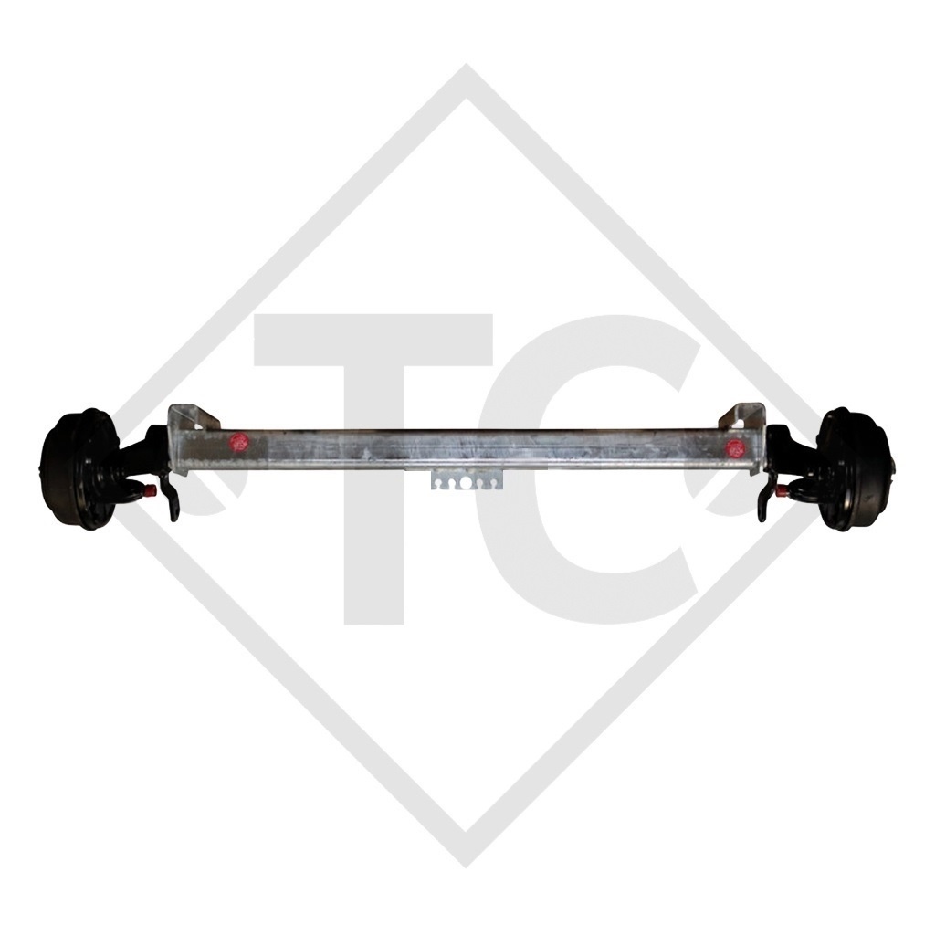 Braked axle SWING 1350kg axle type CB 1355, 46.25.379.119