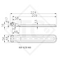 WINTERHOFF Charnière de ridelle type BSCH 10-17-220, emballage 50 unités