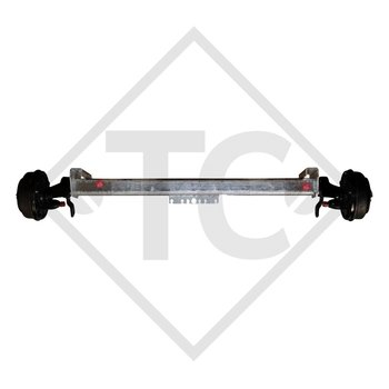 Braked axle SWING 1350kg axle type CB 1355, 46.25.379.707