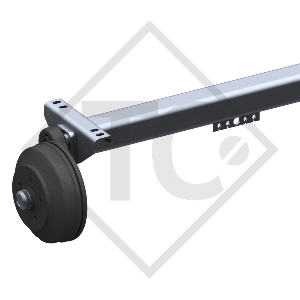 Braked axle SWING 1800kg axle type CB 1805, 46.32.368.487, HUMBAUR