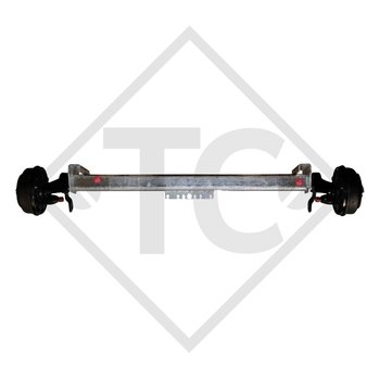 Braked axle SWING 1350kg axle type CB 1354, 46.25.379.584