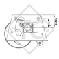 Assale frenato SWING 1500kg tipo di assale SCB 1505, 46.27.379.932, 4013644