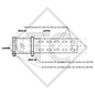 Holmanschluss für Achskörper mit Profil 80mm / Schwinghebelstellung 20° (Paar)