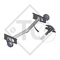 Braked axle 1800kg EURO1 axle type DELTA SI 18-1 with AAA (automatic adjustment of the brake pads)