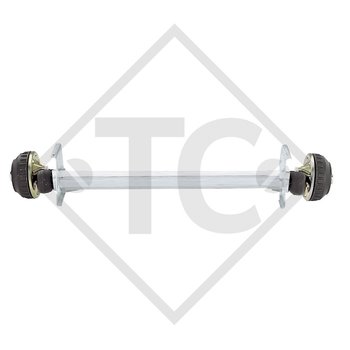 Braked axle RONDO 1600kg axle type DB 1605, 45.29.368.444, 4012359