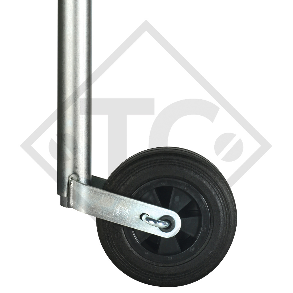 Rueda jockey 200x50mm, D 48mm para autocaravanas y furgonetas camper