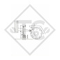 Rueda jockey □70mm cuadrado con horquilla totalmente automática, manivela superior, tipo A 115, para los remolques convencionales