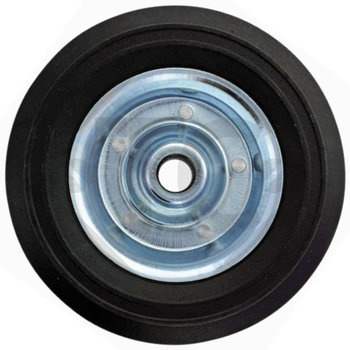 Solid rubber wheel 200x60mm, type RRG 903 for jockey wheel, type S168