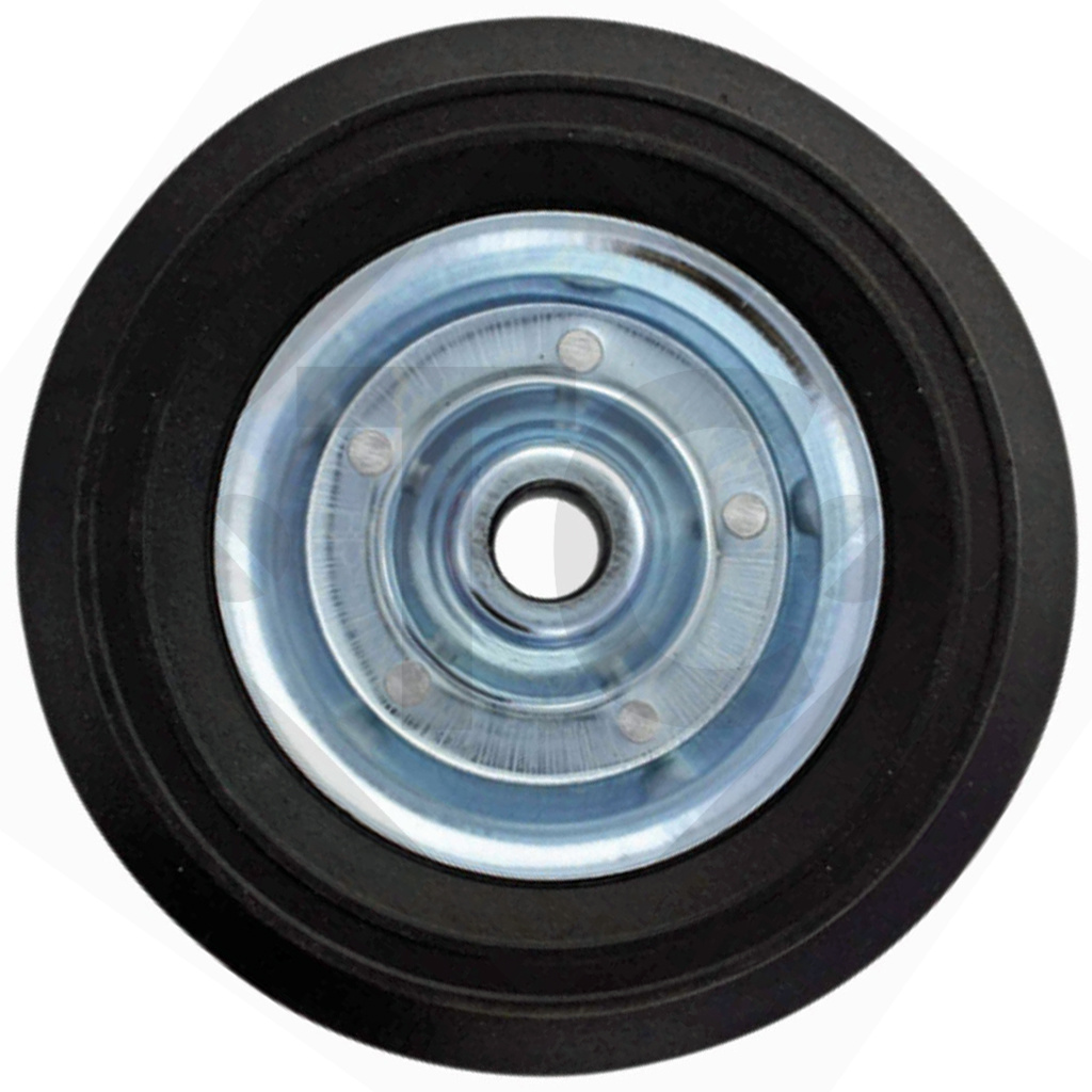 Solid rubber wheel 200x60mm, type RRG903 for jockey wheel, type S168