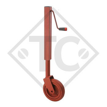 Roue jockey □60mm carré, type DV 320