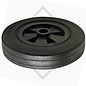 Solid rubber wheel 160x40mm, type RRG 800DP for jockey wheel, type FC341, FC342