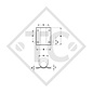 Soporte de rueda jockey, tipo F1, para los remolques convencionales