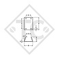 Soporte de rueda jockey, tipo F2, para los remolques convencionales
