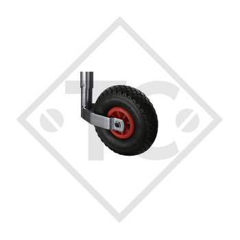 Pneumatic wheel 260x85mm, type RRP 916 for jockey wheel, type FC243P