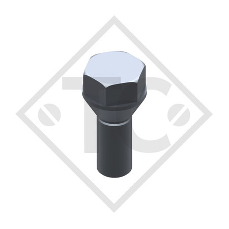 Taper-head wheel bolt M12x1.5