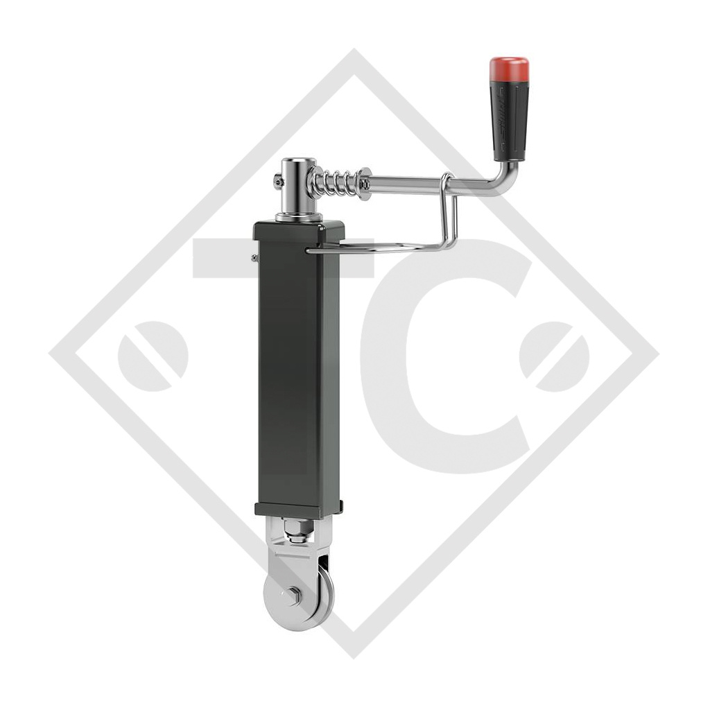 Parking brake 60x40mm square, type BR 240 - Trailer Center Discount GmbH