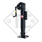 Landing gear □110mm square, double speed, type KRA 800FL/N, cataphoretically coated