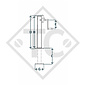 Landing gear □110mm square, double speed, type KRA 1100FL