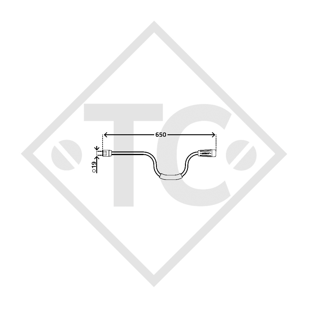 Loose crank type MS 650 for steday leg