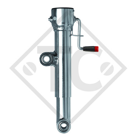 Register levers ø102mm round, for height adjustment of the drawbar, type DG 831Z/2