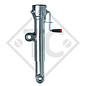 Register levers ø102mm round for height adjustment of the drawbar, type DG 831Z/2