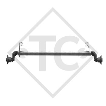 Unbraked axle 750kg OPTIMA axle type 700-5