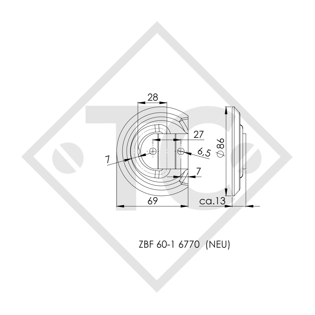 WINTERHOFF Amarre modelo ZBF 60-1