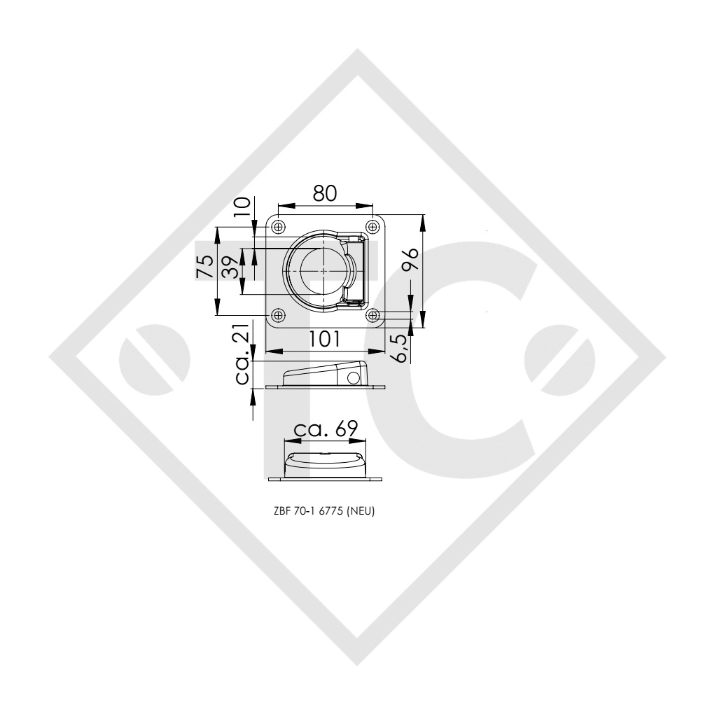 WINTERHOFF Lashing type ZBF 70-1