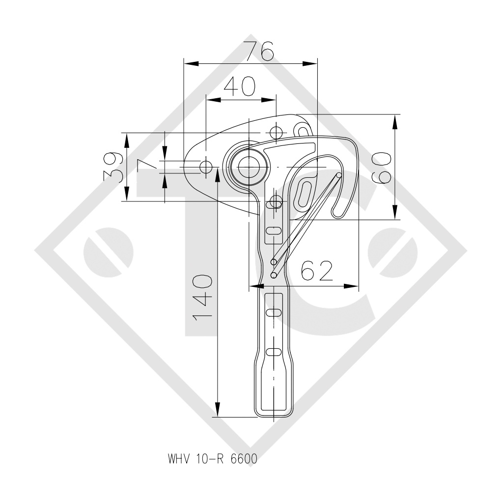 WINTERHOFF Fermetures type WV 10-R